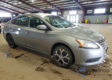 2014 Nissan Sentra S z USA, uszkodzony, nr VIN 3N1AB7AP4EL611763